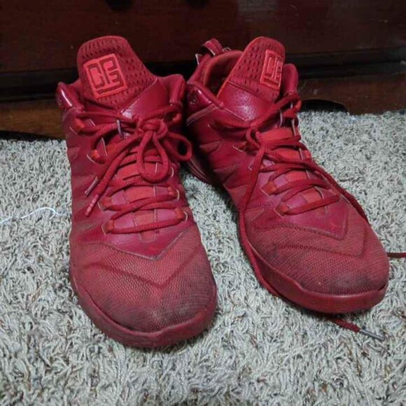 Jordan CP3.IX Red US Size 13 Men - 810868-605 AUTHENTIC Moderately Worn - Picture 7 of 7